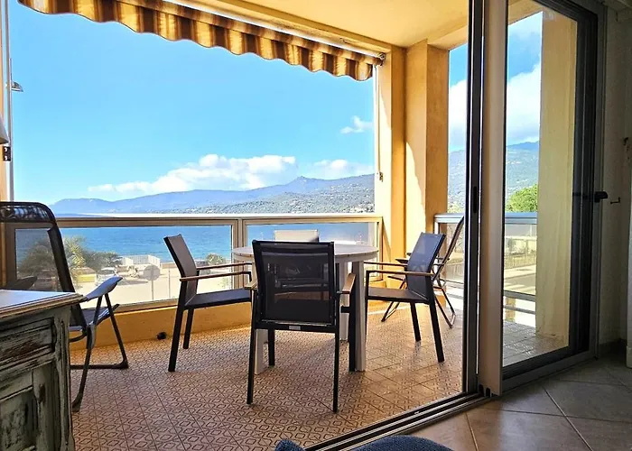 Bel Appartement T1 Devant La Plage, Face Mer * Propriano (Corsica)
